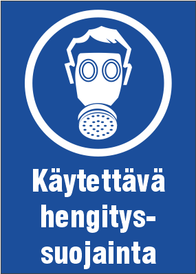 SUOJAVARUSTEKILPI KÄYT.HENG.SUOJ. 7-5 - Suojavarustekilvet - 102890 - 1