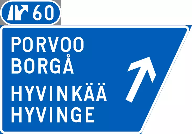 F14 ERKANEMISVIITTA R1 - F Opastusmerkit - 101353 - 1