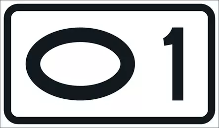 F33 KEHÄTIEN NUMERO R1 450 - F Opastusmerkit - 101464 - 1