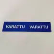 VARATTU-VARATTU LISÄKILPI, 400x90mm, SI/VA, HEIJASTAVA - Ulko-opasteet - 102284 - 1