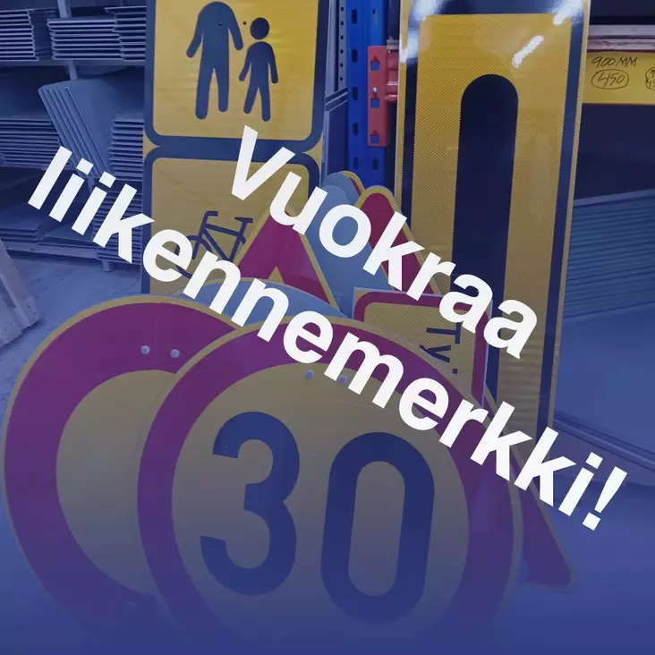 Liikennemerkkien vuokraus - Vuokramerkit - 114025 - 1