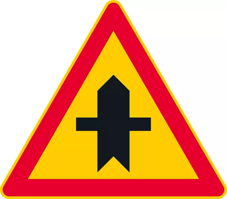 A22.1 SIVUTIEN RISTEYS R1 600 - A Varoitusmerkit - 100156 - 1