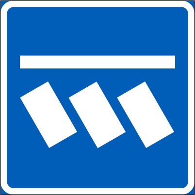 E4.3_5-2 AJONEUVOJEN SIJOITUS PYSÄKÖINTIPAIKALLA - E Sääntömerkit - 101046P - 1