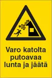 VAROITUSKILPI VARO PUTOAVAA 2-10 - Varoituskilvet - 105047 - 1