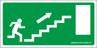 JV-KILPI PORTAAT OIKEALLE YLÖS 2-2 TARRA - Jälkivalaisevat kilvet - 102937 - 1