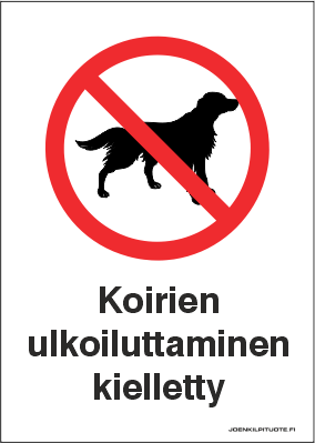 KIELTOKILPI KOIR. ULK. KIEL. 8-5 TARRA - Kieltokilvet - 103027 - 1