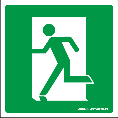 JV-KILPI POISTUMISREITTI 3-1 - Jälkivalaisevat kilvet - 102818 - 1