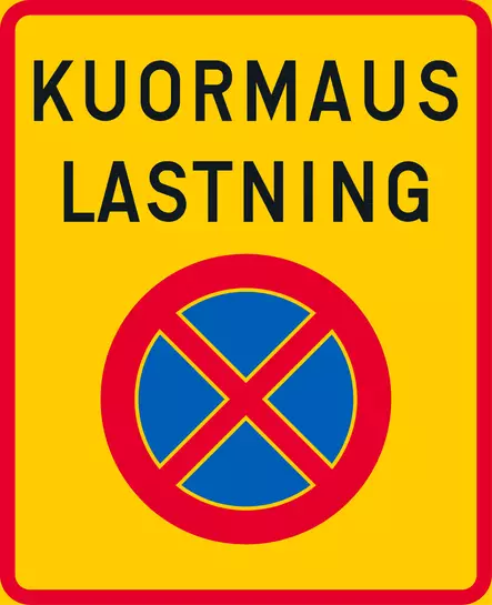 C43 KUORMAUSPAIKKA - C Kielto- ja rajoitusmerkit - 100629 - 1