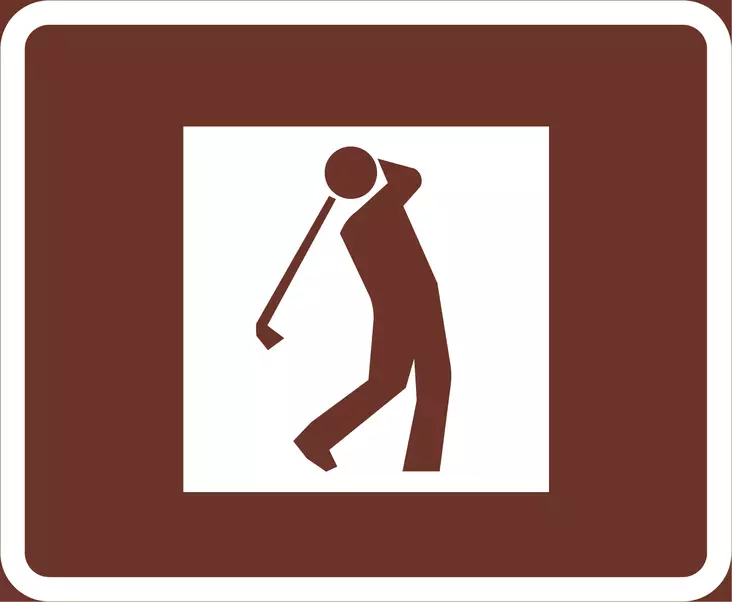 G33 GOLFKENTTÄ R1 - G Palvelukohteen opastusmerkit - 101809 - 1