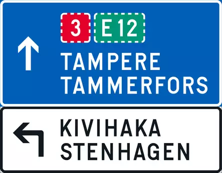 F2.1 SUUNNISTUSTAULU - F Opastusmerkit - 101278P - 1