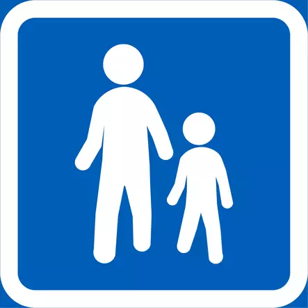 F52 JALANKULKIJALLE TARKOITETTU REITTI - F Opastusmerkit - 101638P - 1