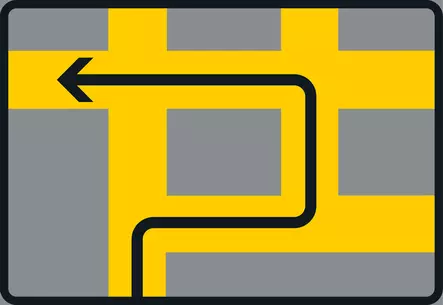 F6 AJOREITTIOPASTUS - F Opastusmerkit - 101302P - 1