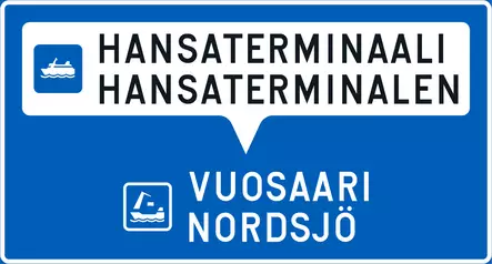 F9 VIITOITUKSEN KOONTIMERKKI - F Opastusmerkit - 101338P - 1