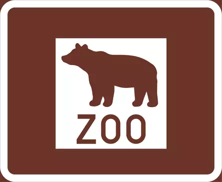 G27 ELÄINTARHA TAI -PUISTO - G Palvelukohteen opastusmerkit - 101791P - 1