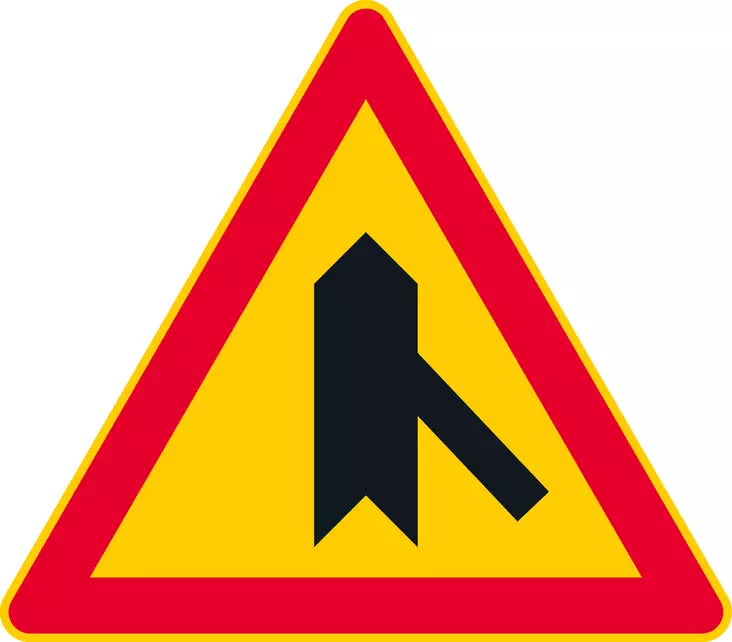 A22.4 SIVUTIEN RISTEYS - A Varoitusmerkit - 100174P - 1