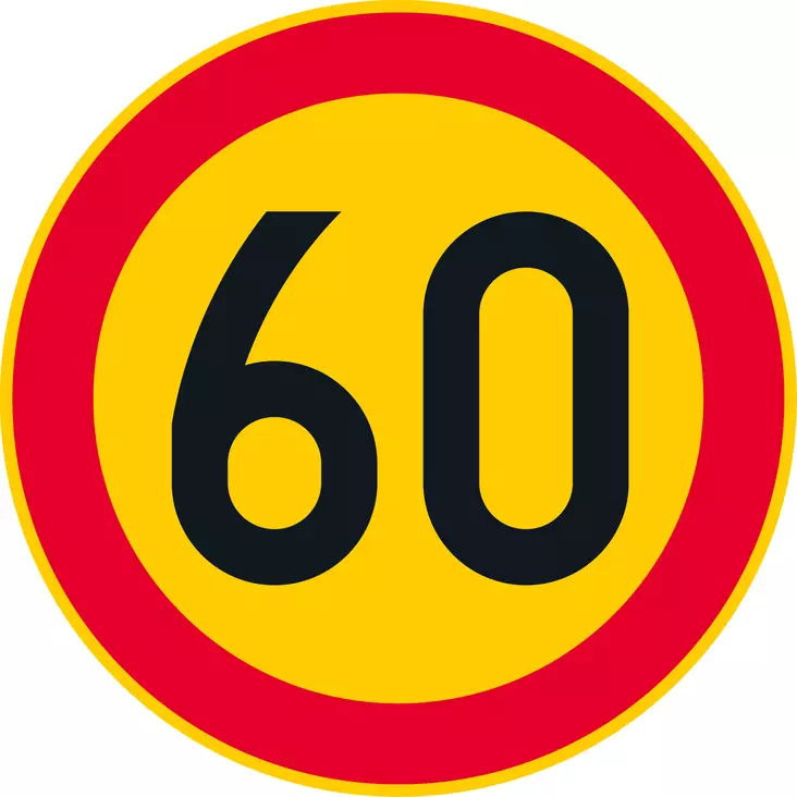 C32 NOPEUSRAJOITUS - C Kielto- ja rajoitusmerkit - 100543P - 1