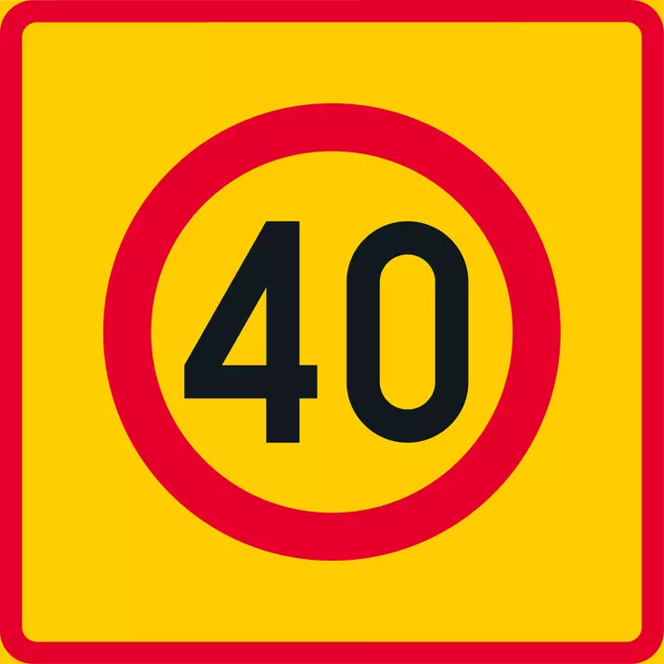 C34 NOPEUSRAJOITUSALUE - C Kielto- ja rajoitusmerkit - 100561P - 1