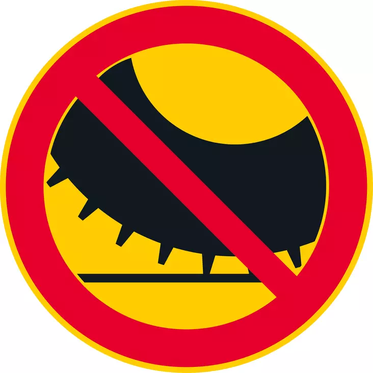 C48 NASTARENGAS KIELTO - C Kielto- ja rajoitusmerkit - 100675P - 1