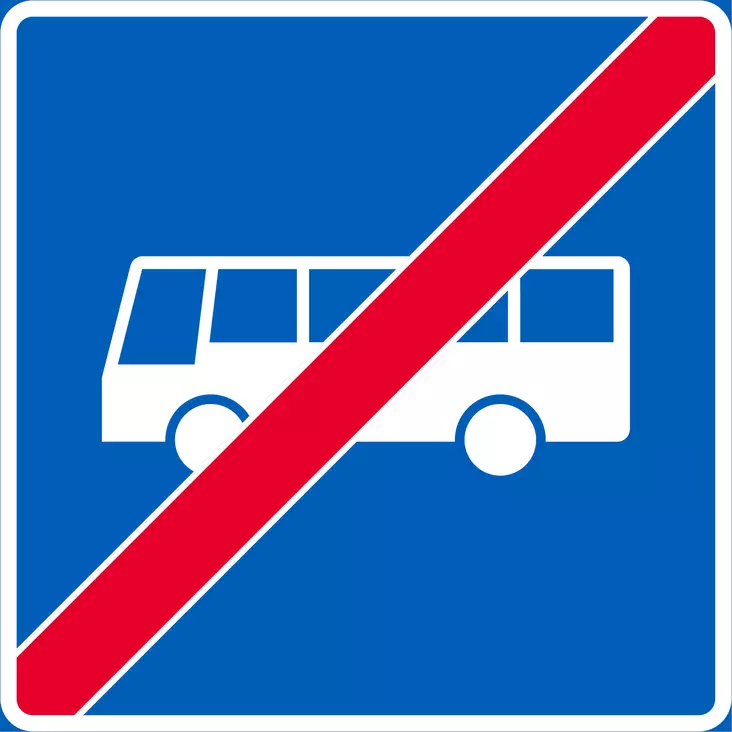 E10.1 LINJA-AUTOKAISTA PÄÄTTYY - E Sääntömerkit - 101147P - 1