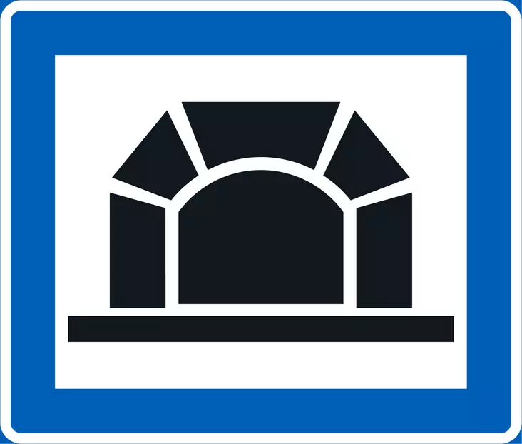 E19 TUNNELI R1 850 - E Sääntömerkit - 101215P - 1