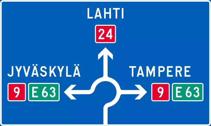 F1.1 SUUNNISTUSTAULU - F Opastusmerkit - 101269P - 1