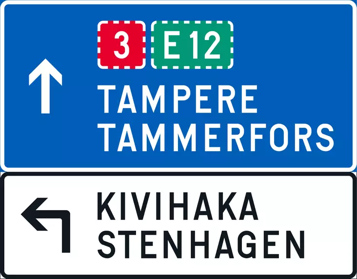 F2.1 SUUNNISTUSTAULU - F Opastusmerkit - 101278P - 1