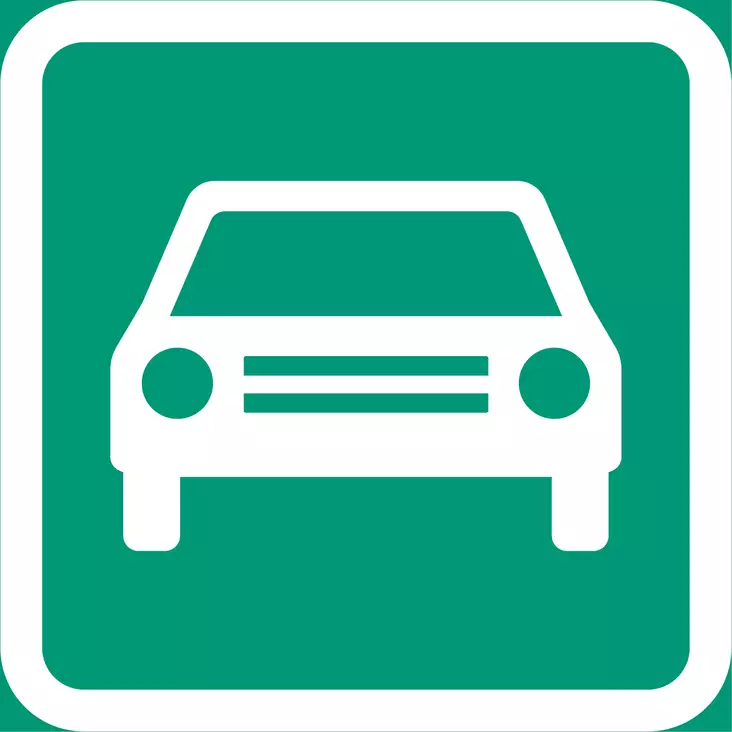 F38 MOOTTORILIIKENNETIEN TUNNUS - F Opastusmerkit - 101488P - 1