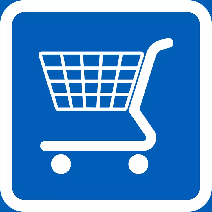 F45 VÄHITTÄISKAUPAN SUURYKSIKKÖ - F Opastusmerkit - 101530P - 1