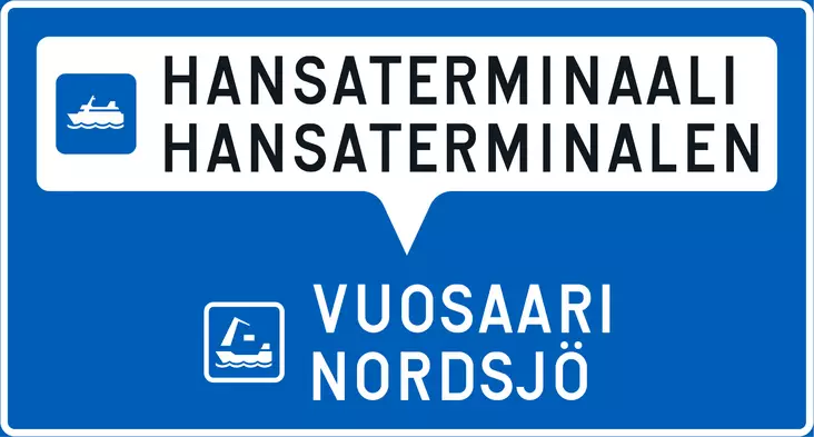 F9 VIITOITUKSEN KOONTIMERKKI - F Opastusmerkit - 101338P - 1