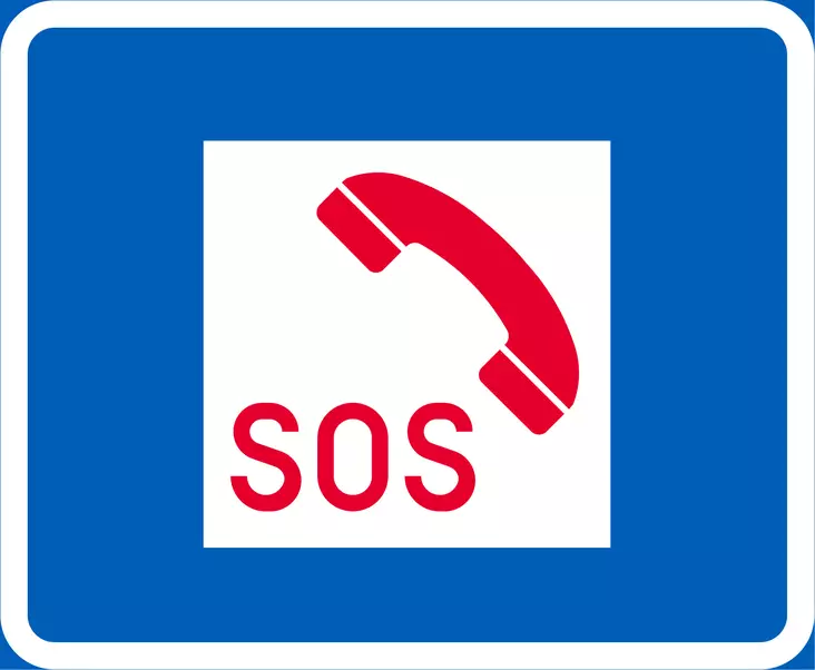 G21 HÄTÄPUHELIN - G Palvelukohteen opastusmerkit - 101773P - 1