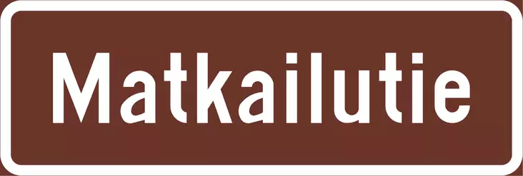 G41.1 MATKAILUTIE - G Palvelukohteen opastusmerkit - 101833P - 1