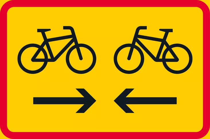 H23.1 KAKSISUUNTAINEN PYÖRÄTIE - H1-H23 Lisäkilvet - 102151P - 1