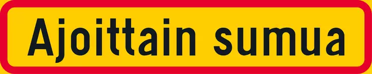 H24 LISÄKILPI - H24-25 Tekstilliset lisäkilvet - 102163P - 1